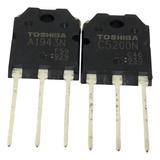 10 Pares Transístor 2sc5200n 2sa1943n Toshiba Original 100%