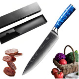 Cuchillo Chef Profesional Japones 8puLG+ Estuche De Regalo