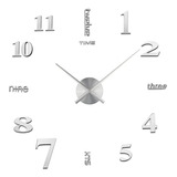 Reloj 3d Digital De Pared Diseño Creativo