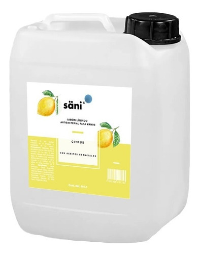 Jabón Líquido Antiséptico Para Manos Aroma Citrus 20l