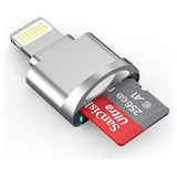 Adaptador Otg Lector De Tarjetas Micro Sd Para iPhone iPad