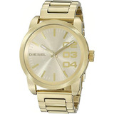 Reloj Doble Dorado Dz1466 De Diesel Para Hombre