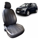 Funda Cubre Asiento Cuero Acolchado Chevrolet Spin 2020 /-