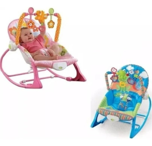 Silla Mecedora Vibradora Musical Y Anti Reflujo 3 En 1 Ibaby