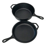 Sarten Olla Hierro Wok Doble Funcion Ideal Pan Masa Madre