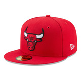 New Era Gorra Chicago Bulls Classic Roja Nba 59fifty Cerrada