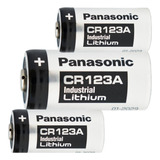 Pilas Cr123 Baterias Panasonic Cr123a De Litio Paquete De 3