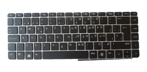 Teclado Hp Elitebook 745 G3 745 G4 840 G3 C/marco Español