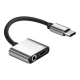 Adaptador De Audifonos 3.5 Mm Y Usb-c