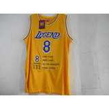 Jersey Bordado Lakers Mitchell And Ness Conmemorativo Bryant