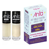 Anita Kit Base Unhas Fortes * Agora Vai * Nylon E Formol  