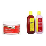 Shampoo Acond. Y Crema De Masaje Caballo Obopekal Original