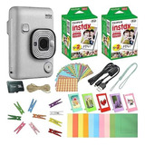 Fujifilm Instax Mini Liplay Cámara Instantánea Híbrida Blanc