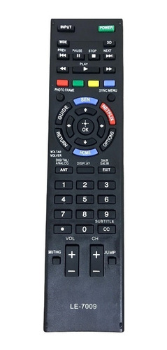 Controle Remoto Para Tv Lcd / Led Bravia Sony Com Netflix