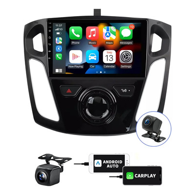 Estéreo Fnbrli 2+32g Para Ford Focus 2012-2018 Carplay Wifi