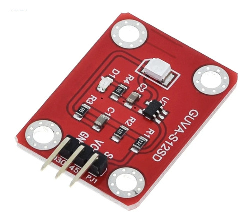 Sensor Uv 240-370nm Guva-s12sd 3528 Ultravioleta Sol Arduino