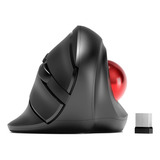 Mouse Micropack Enalámbrico, Ergonómico, Trackball, 3dpi