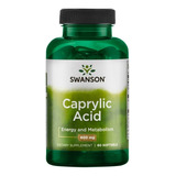 Acido Caprilico Swanson 600mg Candida Albicans