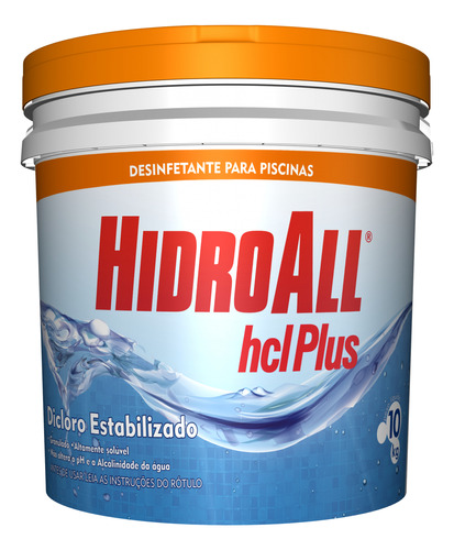 Cloro Granulado Hcl Plus 10kg Hidroall