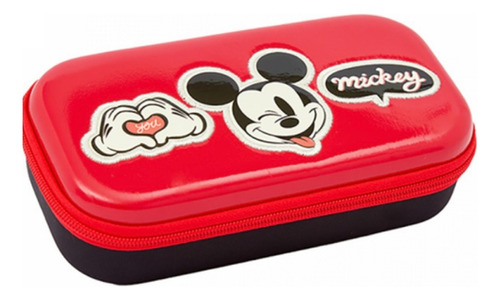 Estuche Box Eva Mickey Minnie Mouse Escolar