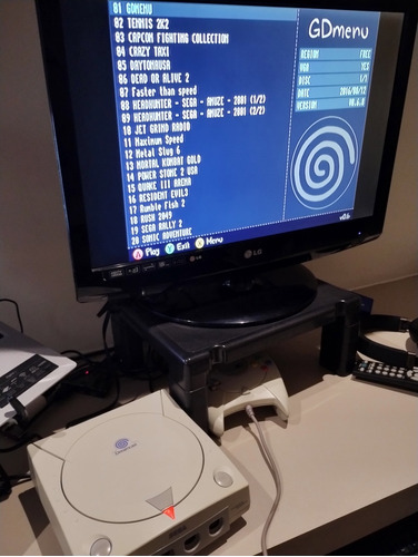 Sega Dreamcast Gdemu Controle Original 