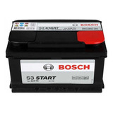 Batería Bosch 12x75 Autos Gnc 75 Volt 12 Meses Garant