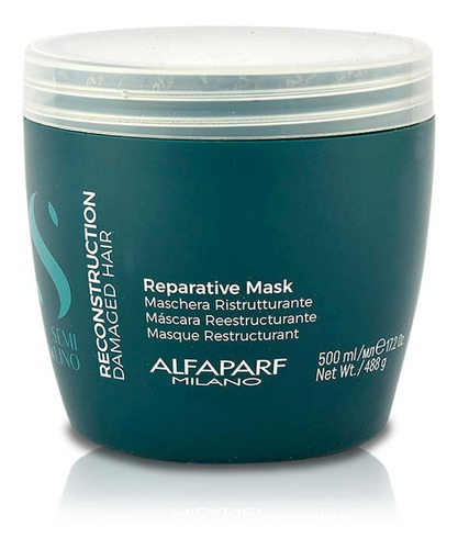 Mascarilla Reparative Mask Semi Di Lino Alfaparf 500 Gr 