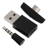 Adaptador De Audífonos Usb  Adaptadores  Consolas De Juego