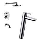 Combo Grif Monoc Fv Puelo Lavat Alto Ducha Embut Bidet Ct