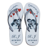 10 Pares Chinelos Personalizados+embalagem Brinde