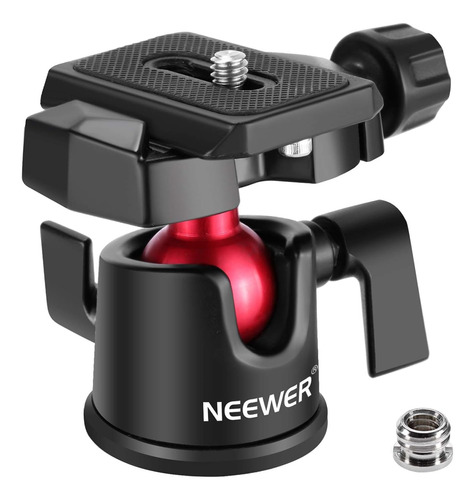 Neewer Rótula De Trípode Cámara Vídeo 360 Grados Rotatorio