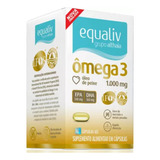 Ômega 3 1.000mg Suplemento Óleo De Peixe C180 - Equaliv