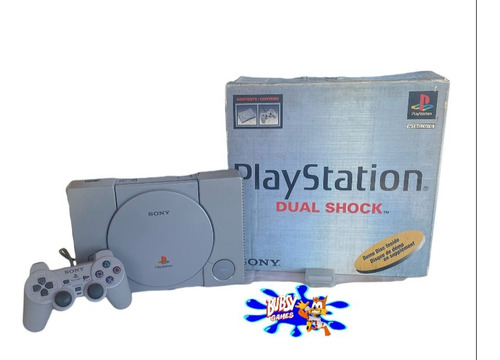 Playstation 1 Fat Dual Shock Na Caixa Mod Scph-7001 Ntsc-u/c