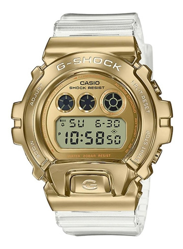 Reloj Casio G-shock Lingote De Oro Original Time Square