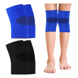 2 Pares De Rodilleras Para Ninos, Rodilleras De Compresion P