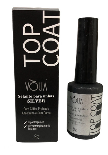 Top Coat Selante Volia Glitter Silver 9g