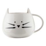 Home-x - Taza De Café Y Té De Cerámica Con Forma De Gato, El