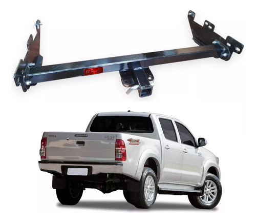 Enganche Trailer Sin Bocha Hilux 3500kg 50x50 Pgolpe Cromado