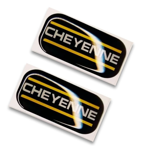 Emblema Parales Cheyenne, Silverado, Bronco V8, Blazer. Chevrolet Cheyenne