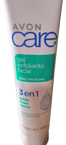 Avon Care Gel Exfoliante Facial 3 En 1 Con Vitamina E