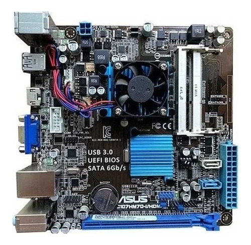 Mini Itx Placa Asus C8hm70i Hdmi Processador Intel 1007u