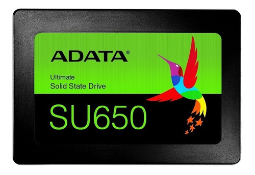 Unidad De Estado Solido Ssd Adata Su650, 120 Gb, Serial Ata