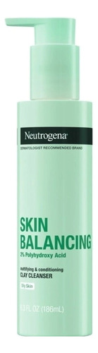 Neutrogena Skin Balancing Clay Cleanser For Oily Skin 186ml