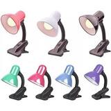 Luminária Presilha Clip Bocal E27 Cerâmica Articulável Lamp 