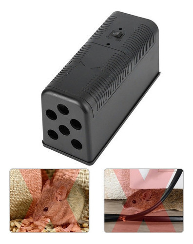Q Armadilha De Ratos Elétrica Mouse Eletrônico De Choque De