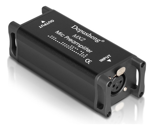 Depusheng Mx2 Preamplificador De Micrófono Dinámico