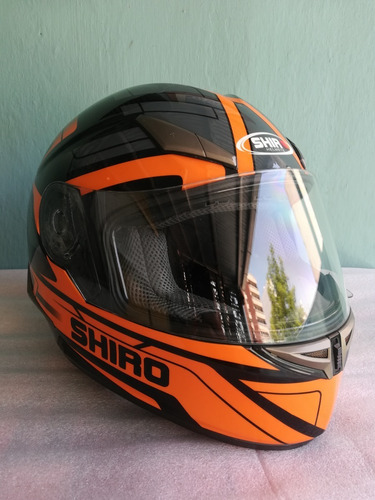 Casco De Moto Shiro Sh-715 Racing Talle L