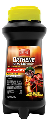 Orthene Fire Ant Killer1, Mata A La Reina, Destruye Hasta 16
