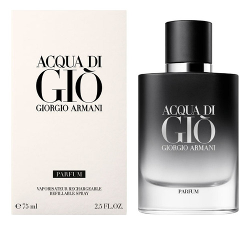 Acqua Di Gio Parfum 75ml Giorgio Armani Recargable
