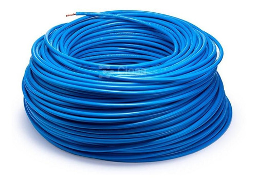 Cable Flexible Automotriz Calibre 12 Azul Rollo 100 Mts